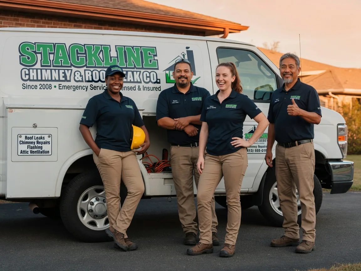 Chimney flashing repair company in Weston, MA
